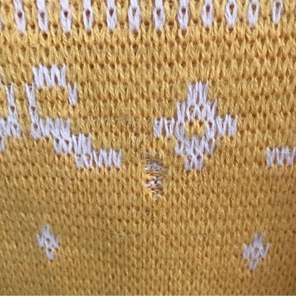 Vintage Sundowner 100% pure wool crewneck reindeer sweater L - Picture 4 of 7